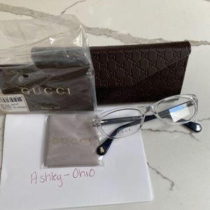 Gucci toddler glasses. Nwot. Fits 3-5t best.